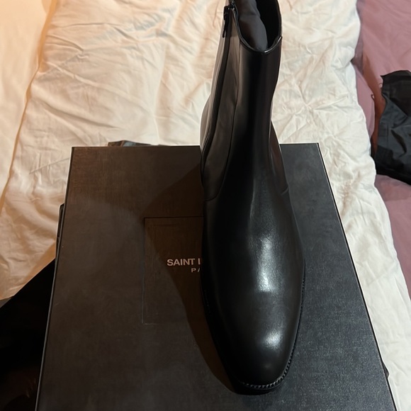 Mens St. Laurent black jodhpur boots - Picture 2 of 10